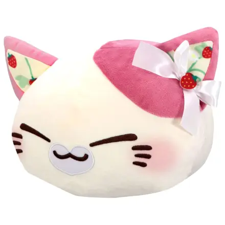 Nemuneko Cat Sweet Big Plush Figure Berry Pink 35 cm product photo