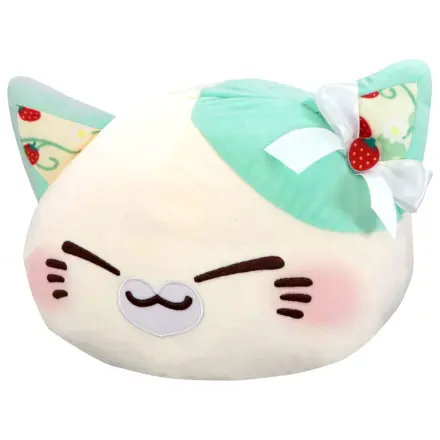 Nemuneko Cat Sweet Big Plush Figure Mint Green 35 cm product photo