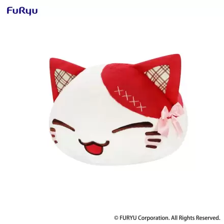 Nemuneko Cat Sweet Big Plush Figure Red 35 cm product photo
