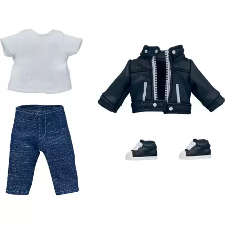 Nendoroid Doll Figures Outfit Set: Leather Jacket (Black) product photo