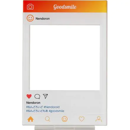 Nendoroid More Acrylic Frame Stand (Social Media) termékfotója