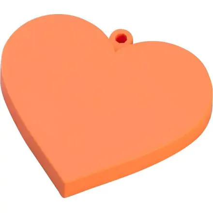 Nendoroid More Heart-shaped Base for Nendoroid Figures Heart Orange Version product photo