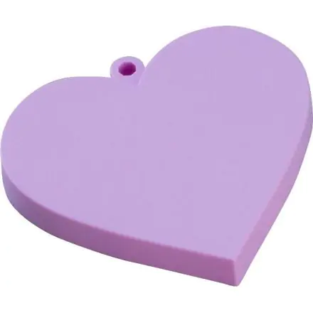 Nendoroid More Heart-shaped Base for Nendoroid Figures Heart Purple Version product photo