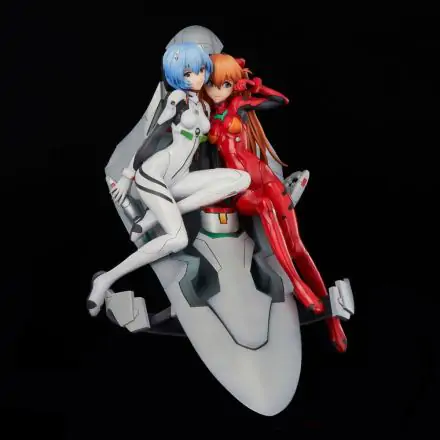 Neon Genesis Evangelion PVC Statue Rei & Asuka Twinmore Object 23 cm product photo