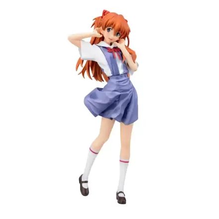 Neon Genesis Evangelion XStellar PVC Statue Asuka Uniform Ver. 21 cm product photo