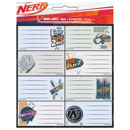Nerf Player Notebook Label 16-pack product photo