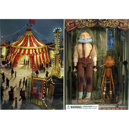 Netflix Pinocho Gepetto & Cricket figures 20cm product photo