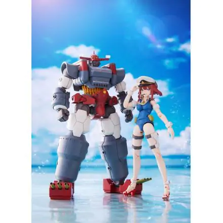 New Gattai Series Plastic Model Kits Robot Gattai Musashi & Nagisa Jinguji 14 - 17 cm product photo