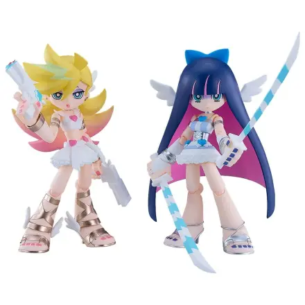 New Panty & Stocking with Garterbelt Figma Action Figures 2-Pack Panty & Stocking: Angel ver. 12 cm product photo