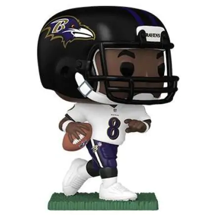 NFL POP! Sports Vinyl Figure Ravens - Lamar Jackson (Away) 9 cm product photo