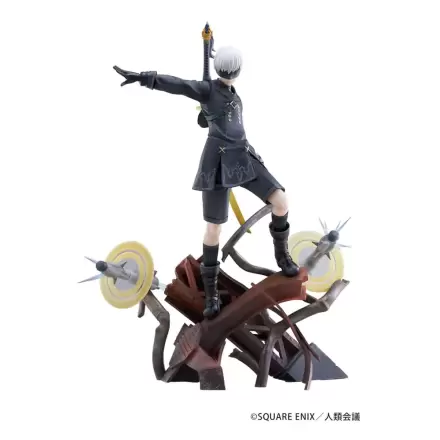 NieR:Automata Ver1.1a PVC Statue 1/7 YoRHa No. 9 Type S Covering Fire 31 cm termékfotója