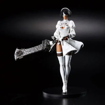 NieR:Automata PVC Statue YoRHa Android 2B (YoRHa No.2 Type B) 2P Color Ver. 18 cm product photo