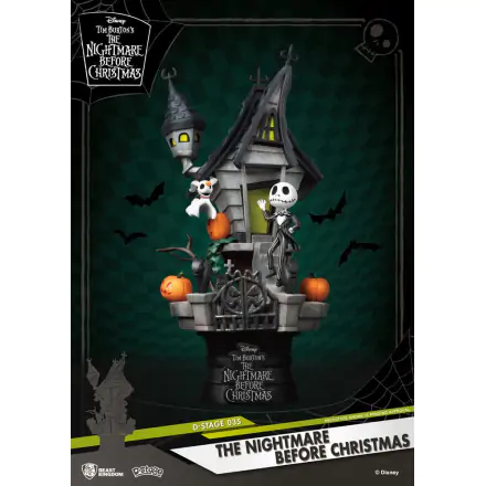Nightmare before Christmas D-Stage PVC Diorama Jack's Haunted House 15 cm product photo