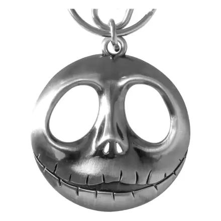 Nightmare before Christmas Metal Keychain Jack Head with Bow termékfotója