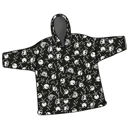 Nightmare Before Christmas Jack Sweat Poncho Adult Size product photo