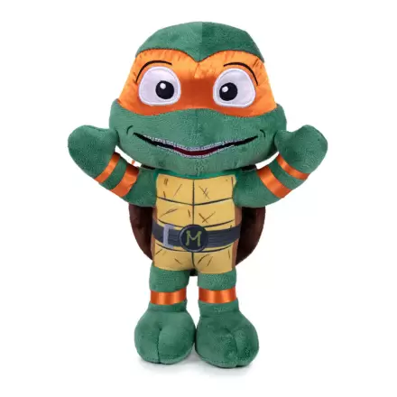 Ninja Turtles Mutant Mayhem Michelangelo plush toy 21cm termékfotója
