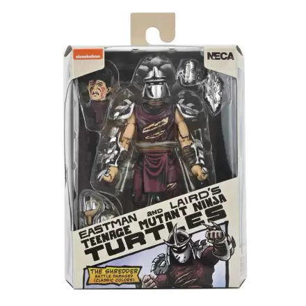 Ninja Turtles Teenage Mutant The Sheredder Battle Damaged figure 18cm product photo