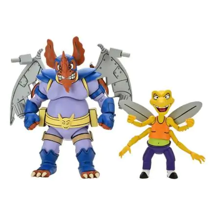 Ninja Turtles Wingnut and Screwloose Scale Action set figure 18cm product photo