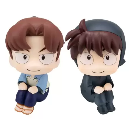 Nintama Rantaro Look Up PVC Statue Hansuke Doi & Rikichi Yamada Set (with gift) 11 cm product photo