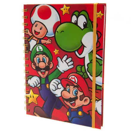 Nintendo Super Mario Bros A5 notebook termékfotója