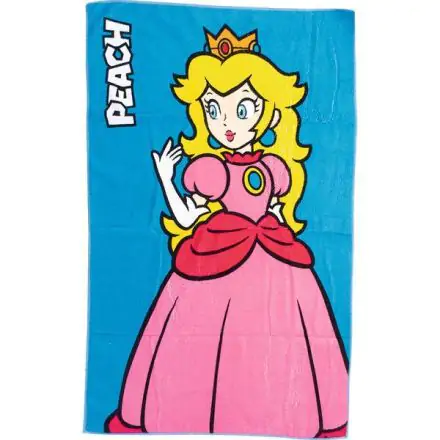 Nintendo Super Mario Bros Peach towel 50x80cm product photo