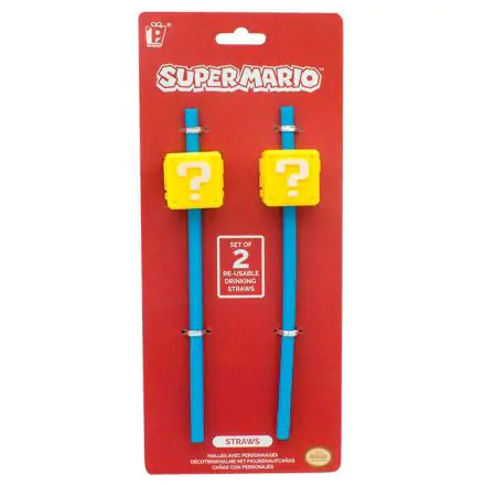 Nintendo Super Mario Bros straws product photo