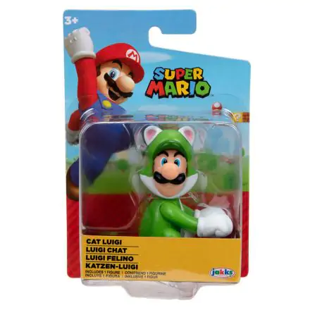 Nintendo Super Mario Cat Luigi figure 6,5cm termékfotója