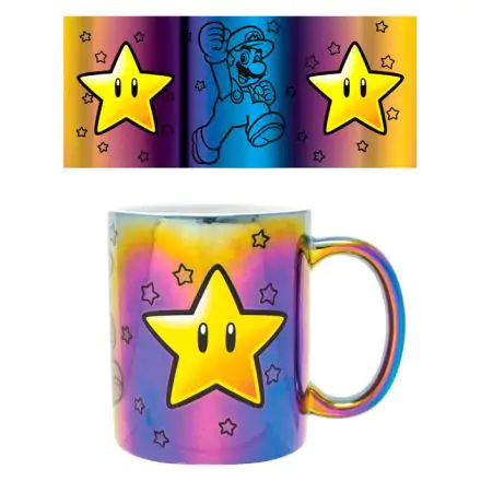 Super Mario Metallic Mug Star Power product photo