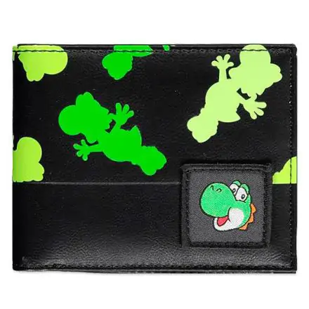 Nintendo Bifold Wallet Yoshi All Over Print product photo