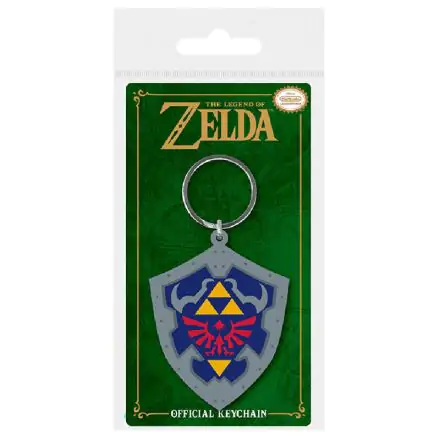 Legend of Zelda Rubber Keychain Hylian Shield 6 cm termékfotója