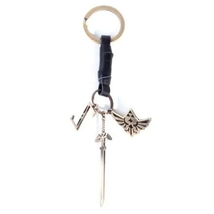 Nintendo Zelda Leather metal Keychain product photo