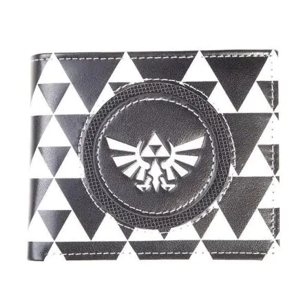 The Legend of Zelda Wallet Triforce Black & White product photo