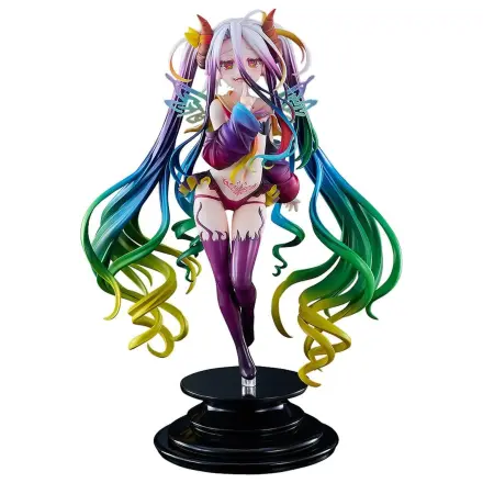 No Game No Life PVC Figure 1/7 Black Shiro 26 cm product photo