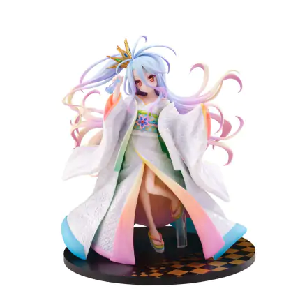 No Game no Life PVC Statue 1/7 Shiro -Shiromuku- 23 cm termékfotója