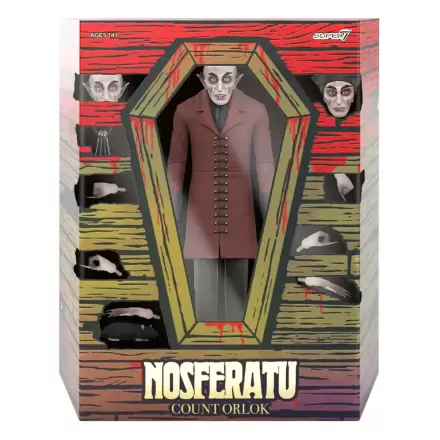 Nosferatu Ultimates Action Figure Count Orlok Wave 2 18 cm termékfotója