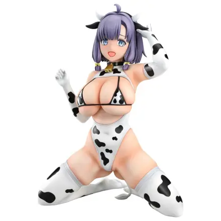 Nukitashi The Animation PVC Statue 1/5 Misaki Hotori Cow print costume 22 cm product photo