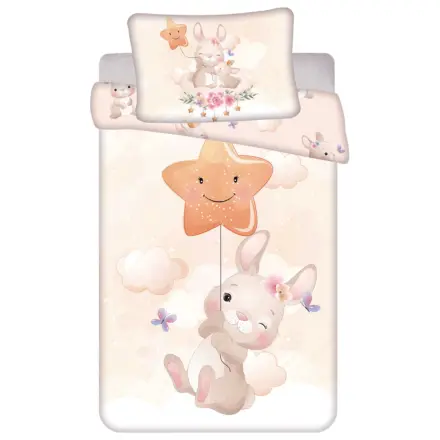 Bunny Star children's, preschool duvet cover product photo