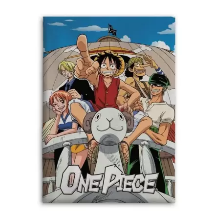 ONE PIECE Flanel Blanket 110x150cm Straw Hat Crew termékfotója