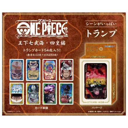 One Piece - 7 Warlords of the Sea and 4 Emperors - Playing cards 
