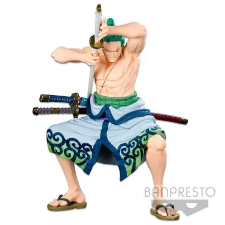 One Piece Banpresto World Colosseum 3 Super Master Star Piece The Roronoa Zoro Original figure 22cm product photo