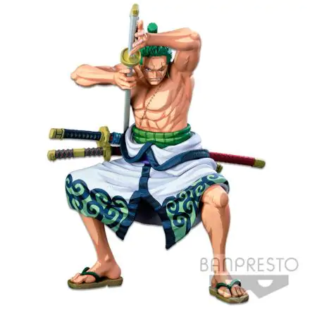 One Piece Banpresto World Colosseum 3 Super Master Star Piece The Roronoa Zoro Two Dimensions figure 22cm product photo