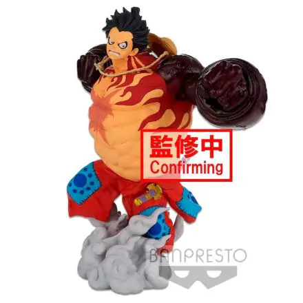 One Piece BWFC 3 Super Master Stars Piece Statue Monkey D. Luffy Gear4 The Original 22 cm product photo