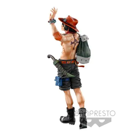 One Piece BWFC 3 Super Master Stars Piece Statue The Portgas D. Ace The Brush 30 cm product photo