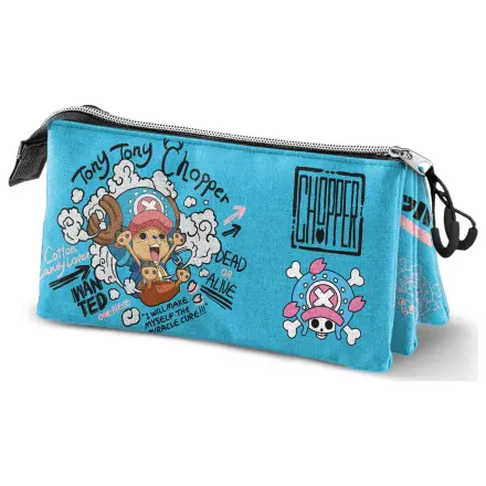 One Piece Chopper triple pencil case product photo