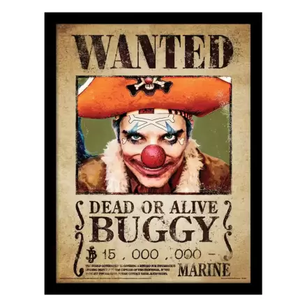 One Piece Collector Print Framed Poster Buggy Wanted termékfotója