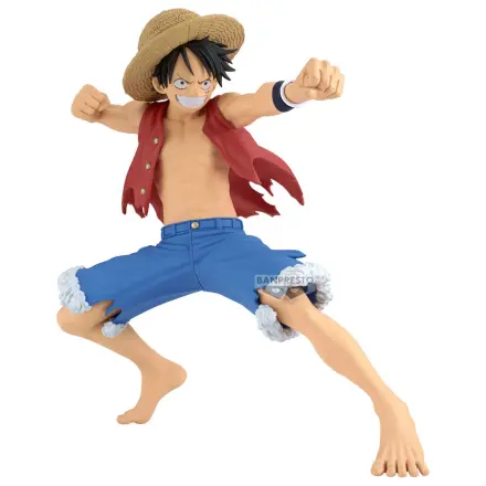 One Piece Cross Posing Monkey D Luffy figure 16cm product photo