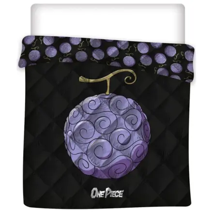 One Piece Devil Fruit Quilted Bedspread product photo