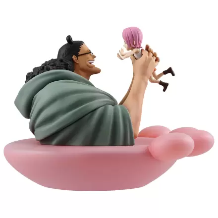 One Piece Dramatic Memories Kuma & Bonney figure 13cm product photo