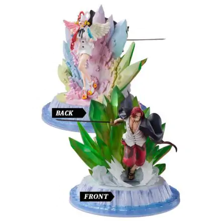 One Piece Film: Red FiguartsZERO PVC Statue (Extra Battle) Shanks & Uta 24 cm product photo