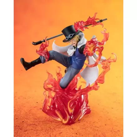 One Piece Figuarts ZERO Extra Battle PVC Statue Sabo Fire Fist Rook Check 19 cm termékfotója